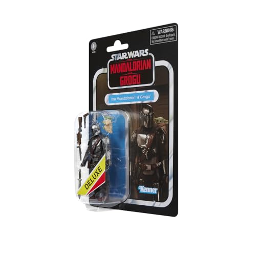 Figura Star Wars The Vintage Collection The Mandalorian & Grogu, escala de 9,5 cm 4