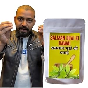 SALMAN BHAI KI DAWAI SHIFAYI HAIRCARE COMBO SET PACK OF 2 + DAWAI PACK 100 GM SHAMPOO & HAIR OIL 35 410tXvMwf1L. SL500 . SS300