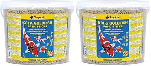 soddisfa pienamente le esigenze nutrizionali dei pesci, esaltandone la colorazione rossa e dorata.