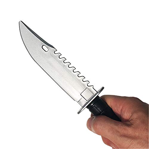 zonzxcv Plastic Dagger Not Sharp Halloween Props Safety Won't Hurt Fake Knife 9 Inch