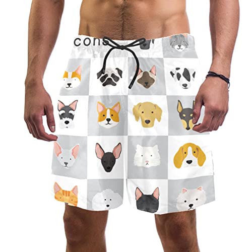 Maillots de bain pour hommes hydrophobes : ensemble short de plage respirant HadHfun