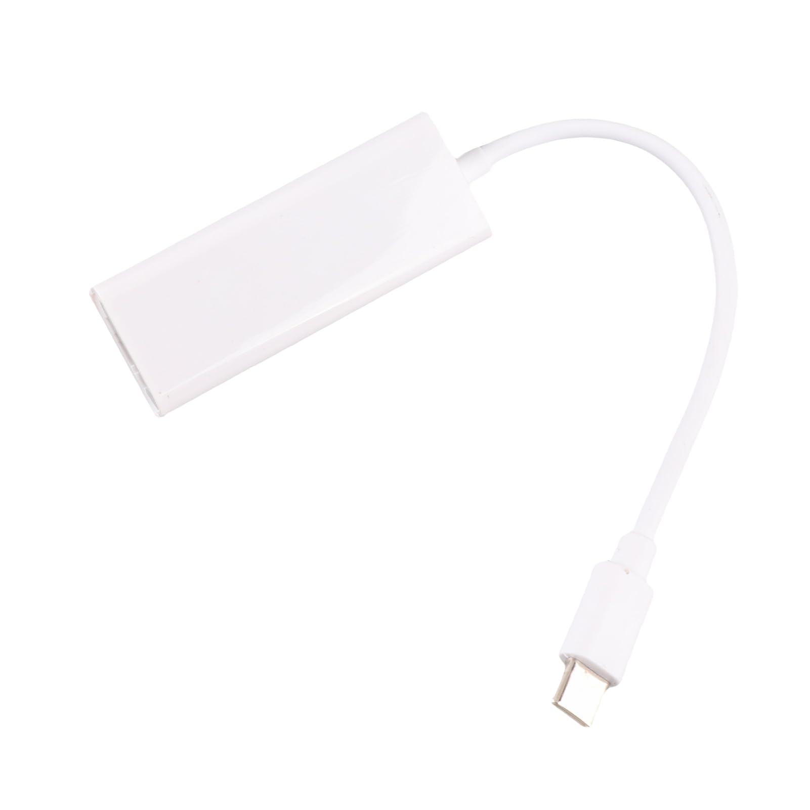 Konwerter Typu C na Rj45 Adapter Rj45 Typu C Biały Plastikowy Usb 3.1 Typ C na Rj45 100 Mb/S Ethernet Lan Adapter Sieciowy Konwerter do Laptopa Macbook Usb C