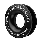 Purthog Heavy Duty Recovery Rings,33069 Lbs Load Capacity Towing Snatch Ring for Soft...