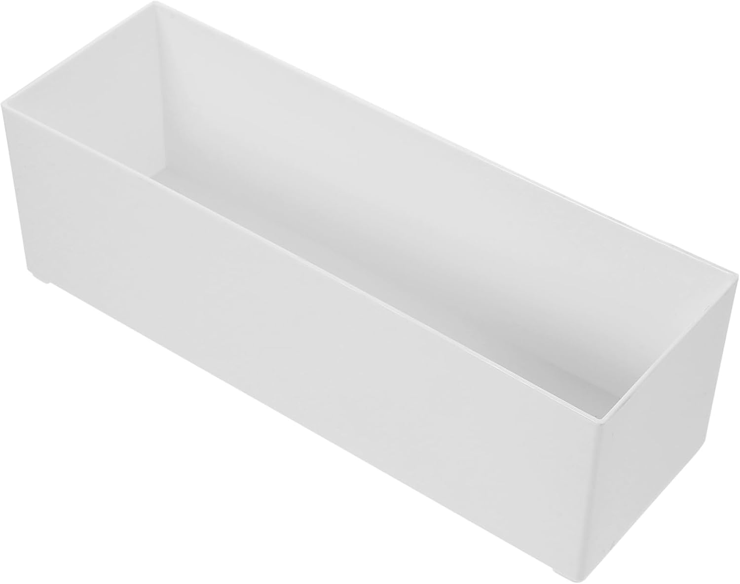 Tea Bag Box White PP Storage Case Xmas for Coffee Station