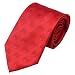 NCAA Men's Ohio State Buckeyes Tone on Tone Necktie, Scarlet