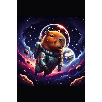 Capybara in Space Notebook: Astronaut Dreams