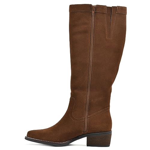 WHITE MOUNTAIN Women's Shoes Altitude Stack-Heeled Tall Boot4