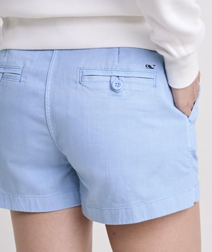 Image of vineyard vines Women's 3 1 /2 Inch Herringbone Every Day Shorts