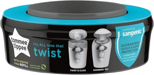 RICARICA PER CONTENITORE GETTA PANNOLINI TOMMEE TIPPEE SANGENIC TWIST & CLICK KIT 1 PEZZO