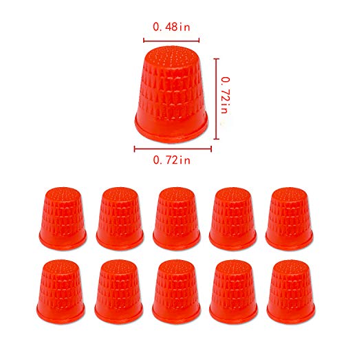20 PCS Sewing Thimble,Sewing Thimble Finger Protector, Sewing Tools,Thimble Sewing Protector for DIY Crafts