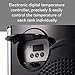 Royal-Kincool Corolla-2S Double 3.2 Gallon Bowl Refrigerated Juice Dispensers Beverage Dispenser Ice Tea Drink Machine Equipped with Thermostat Controller for Restaurant Hotel Party, 24L, Black, 120V