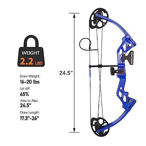 Wuxlisty Compound Bow And Arrow For Youth And Beginner thumb #3
