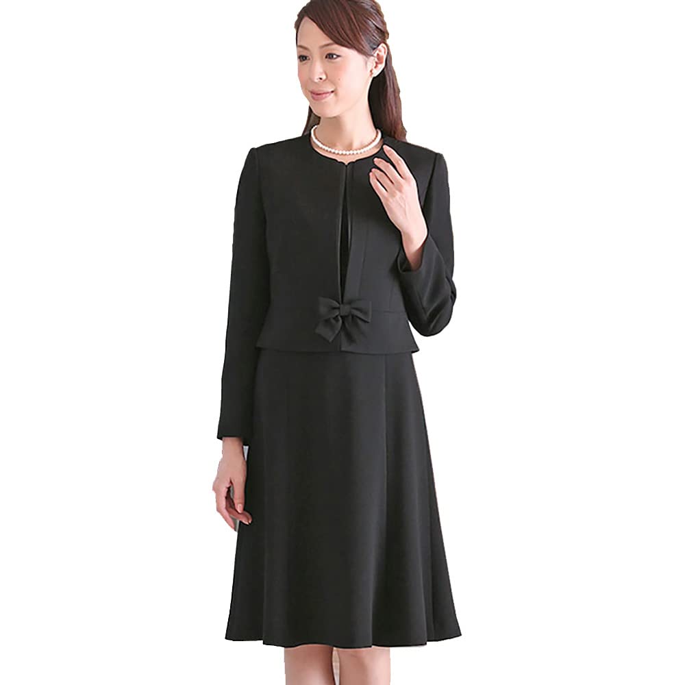 東京ソワール ラウンドカラーノーブルスタイルアンサンブル 21号 Amazon.co.jp: [東京ソワール] 喪服 ブラックフォーマル ノー