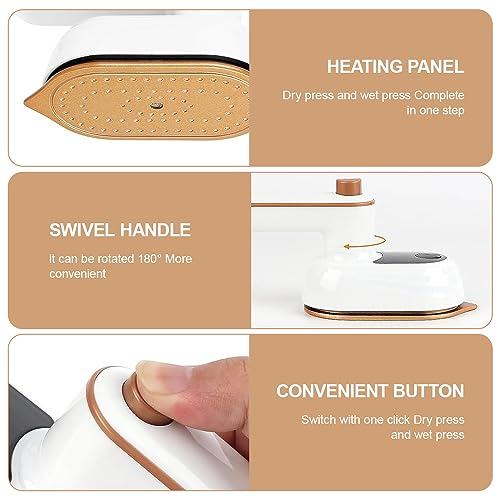 Fivtsme Ferro da Stiro da Viaggio,Mini Ferro da