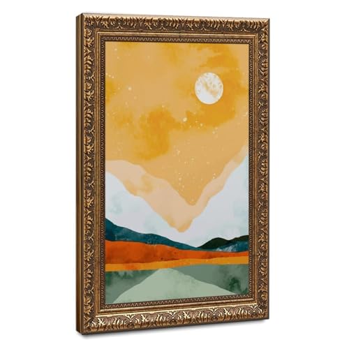 Peinture sur toile aquarelle nordique, le cadeau de crémaillère idéal