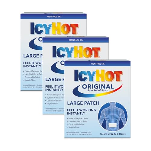 Icy Hot Original Large Pain Relief Patch