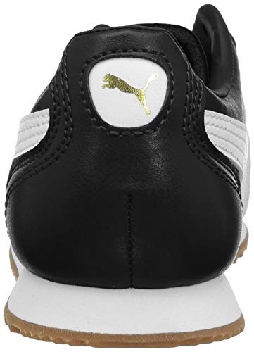 PUMA Unisex-Kid's Roma Anniversario Sneaker, Black White3
