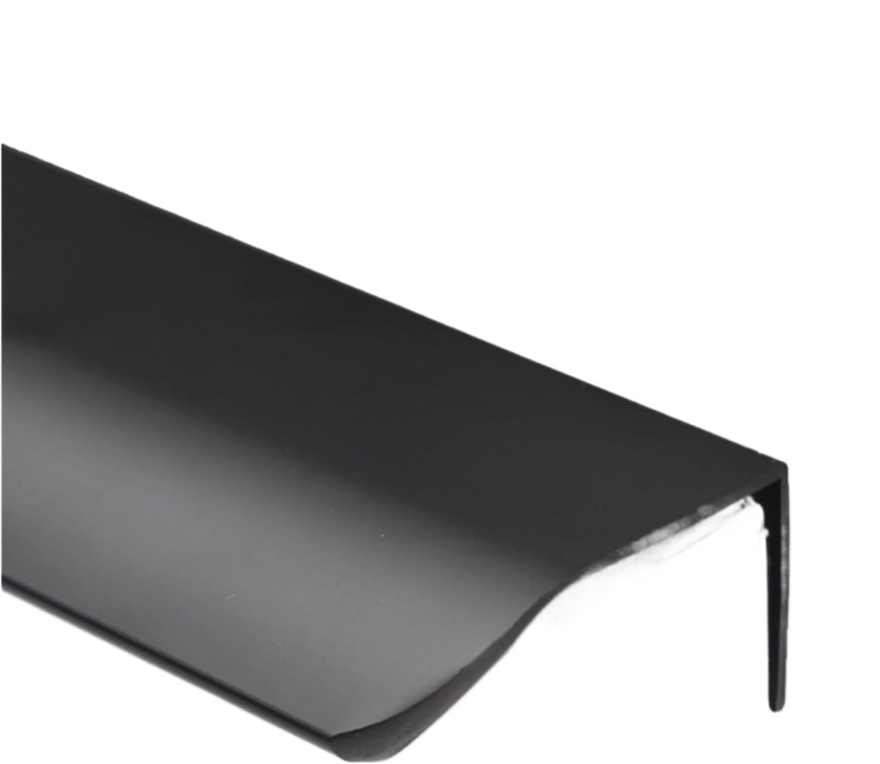 BgnEhRfL Hidden Cabinet pulls, 800mm Hidden Alloy Pulls Black Cabinet Drawer Wardrobe