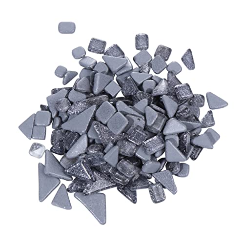 NUOBESTY 300g Partículas De Cristal Brillante Piedra Diy Material De Mosaico Cristales Para Manualidades Irregular