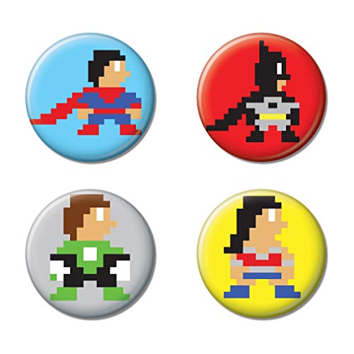 Ata-Boy DC Comics Justice League Chibi 8-Bit Set of 4 1.25