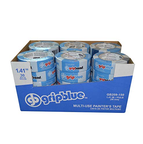 GripBlue Multi-Use Blue Painters Tape 1.5 Inch (1.41