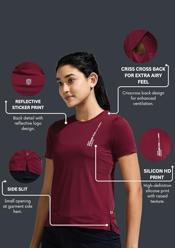 Image of Women's Criss Cross Back Mesh Nylon Top
