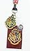 Harry Potter Hogwarts Lanyard with Clear ID Badge Holder, Rubber Charm, and Collectible Sticker