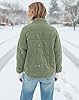 SAUKOLE Womens Winter Dolman Long Sleeve Full-Zip ... #4