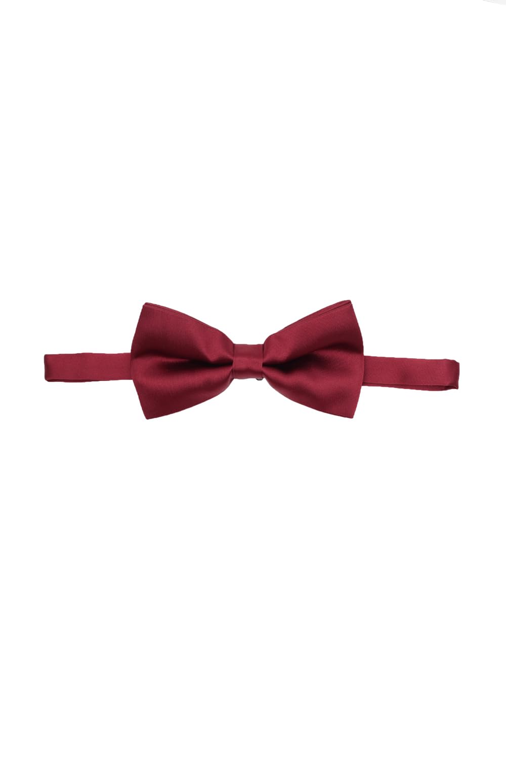 van heusen Men Maroon Solid Party Bow Tie-picture-42