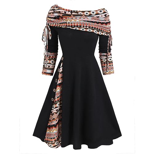 Robe à manches longues pour femmes idéale pour vos soirées d'hiver et sorties chic