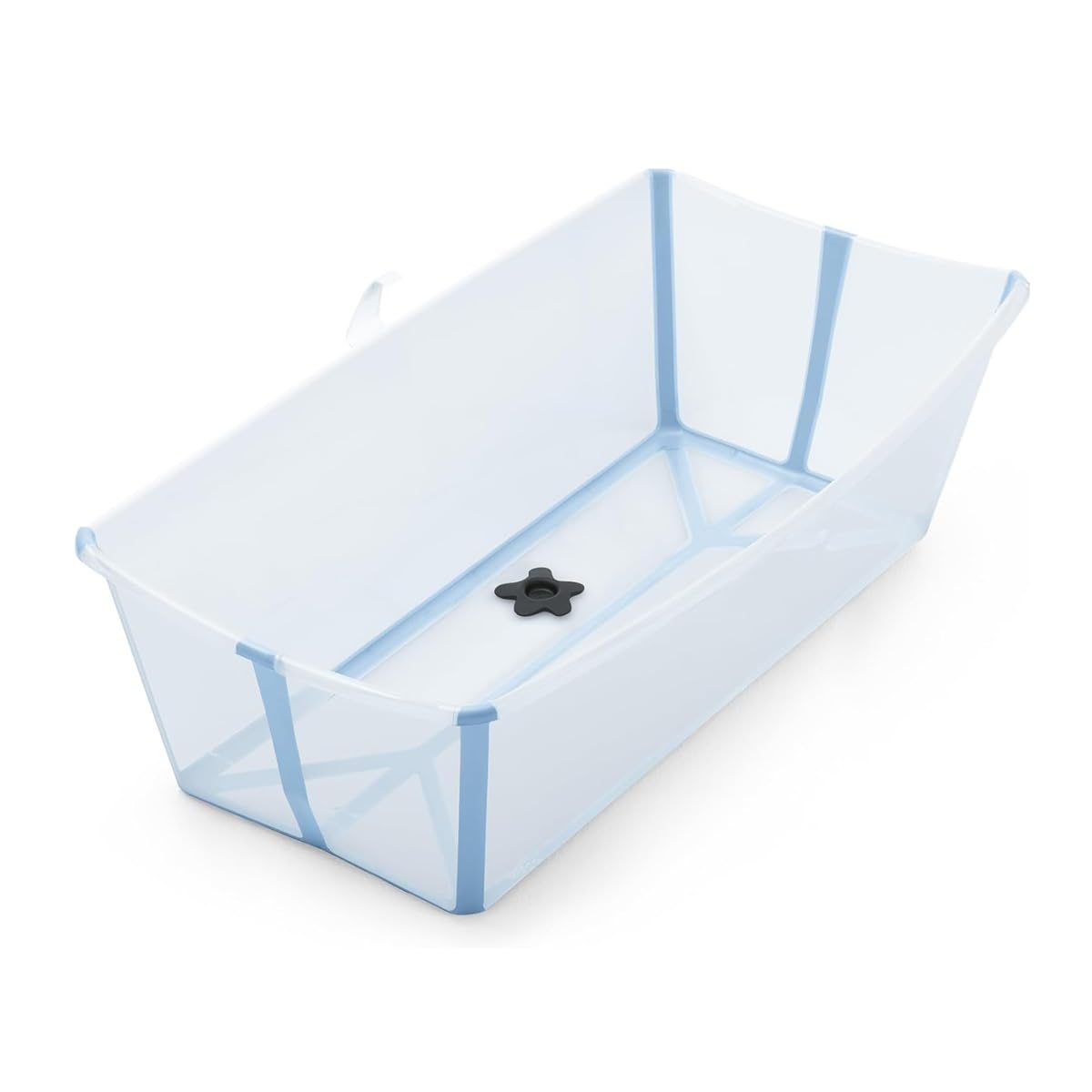 Flexi Bath X-Large - Spacious Foldable Baby Bath Tub - Lightweight & Easy to Store - Convenient to Use at Home or When Travelling - Best for Ages 0-6 - Ocean Blue