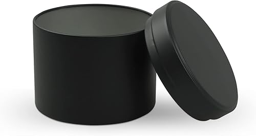 Paquete de 18 latas de velas vacías de 5 onzas, para hacer velas, artes y manualidades, almacenamiento, regalos y más