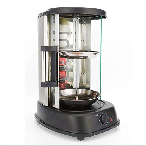 Tischgrill Elektrisch, Elektrogrill Tischgrill Aus Edelstahl, Elektrogrill Standgrill Vertikal Multigrill Ideal Für Zuhause Balkon Und Indoor