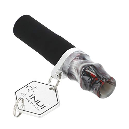 INVI® Shisha Hygienemundstück wiederverwendbar I Hygiene Mundstück inkl. Schlüsselband - universell kompatibel I…