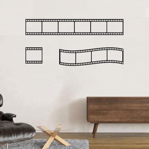 JM LIFE Vinilos de pared de película creativa personalizadosDormitoriosSalas de estarDecoración del hogar (2 juegos)