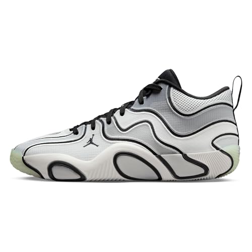 Tatum 3 Basketball Shoes (FZ6598-001, Platinum Tint/Particle Grey/Grey Fog/Black) Size 11.5