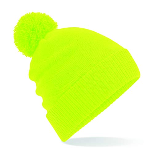 Beechfield® B439 Thermal Snowstar® Beanie - FLUORESCENT YELLOW