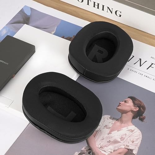 Linkidea Reemplazo de Almohadillas para Auriculares Logitech G Pro, G Pro X, G433, G233, Almohadillas de Gel Refrigerante Negro miniatura 5