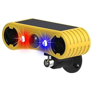 motion detector light flashing red