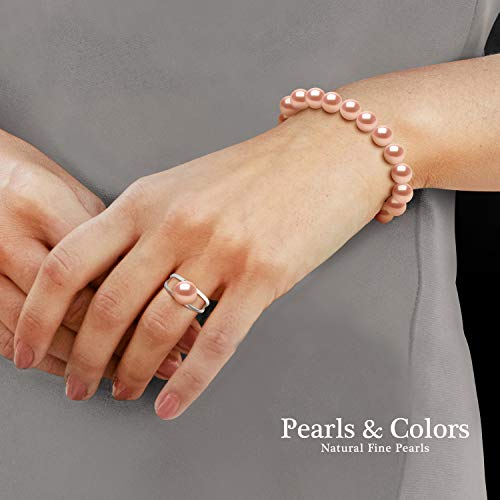 PEARLS & COLORS - Set di 3 Bracciali di Perle