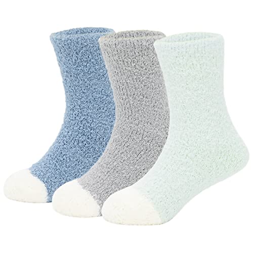 Durio Kuschelsocken Kinder Warme Socken Dicke Stoppersocken Anti...