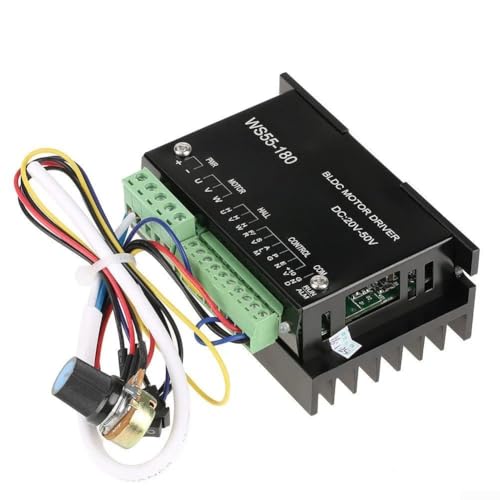 Motor BLDC sin sobrecorriente con controlador CNC WS55-180 trifásico 2