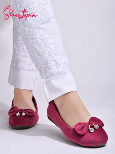 Girls Girls-Belly-velvat Ballet Flat2