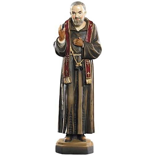 Estatua de St Padre Pio 8 pulgadas