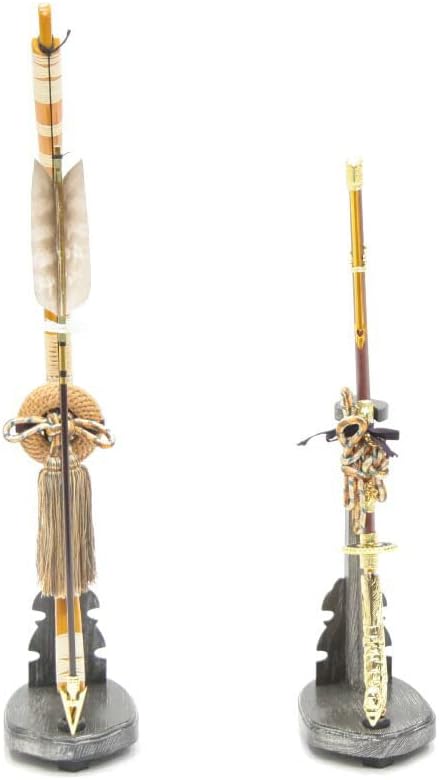 海外輸入】 E10 弓太刀のみ 20号サイズ 弓高さ65㎝位 五月人形付属品