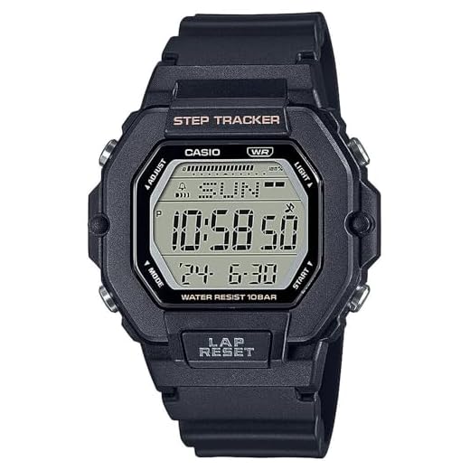 Casio Reloj Digital para Mujeres de Cuarzo con Correa en Plástico LWS-2200H-1AVEF
