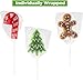 Holiday-Themed Lollipops (12 Pack) Great for Christmas Goody Bag Fillers or Christmas Stocking Stuffers
