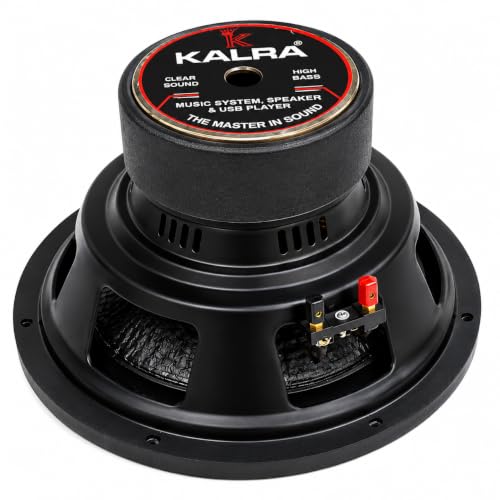 Image of Kalra Legend 12inch Subwoofer 155mm Double Magnet, High-Power Bass Subwoofer, Black, Deep Bass and Enhanced Soun