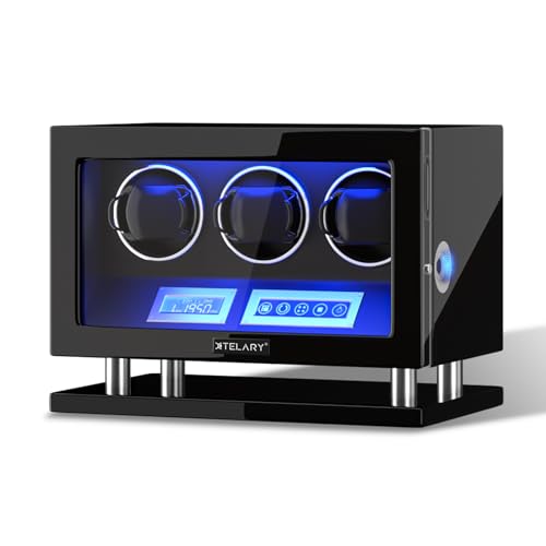 Remontoir montre automatique LCD et écran tactile pour collectionneurs de montres