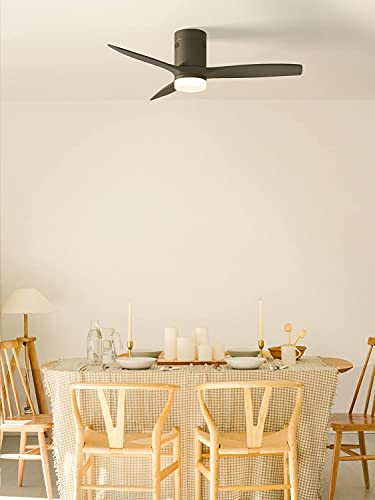 CREATE/WINDCALM DC/Plafondventilator met licht DC-motor zwart/Stil, LED-licht, timer - Image 3